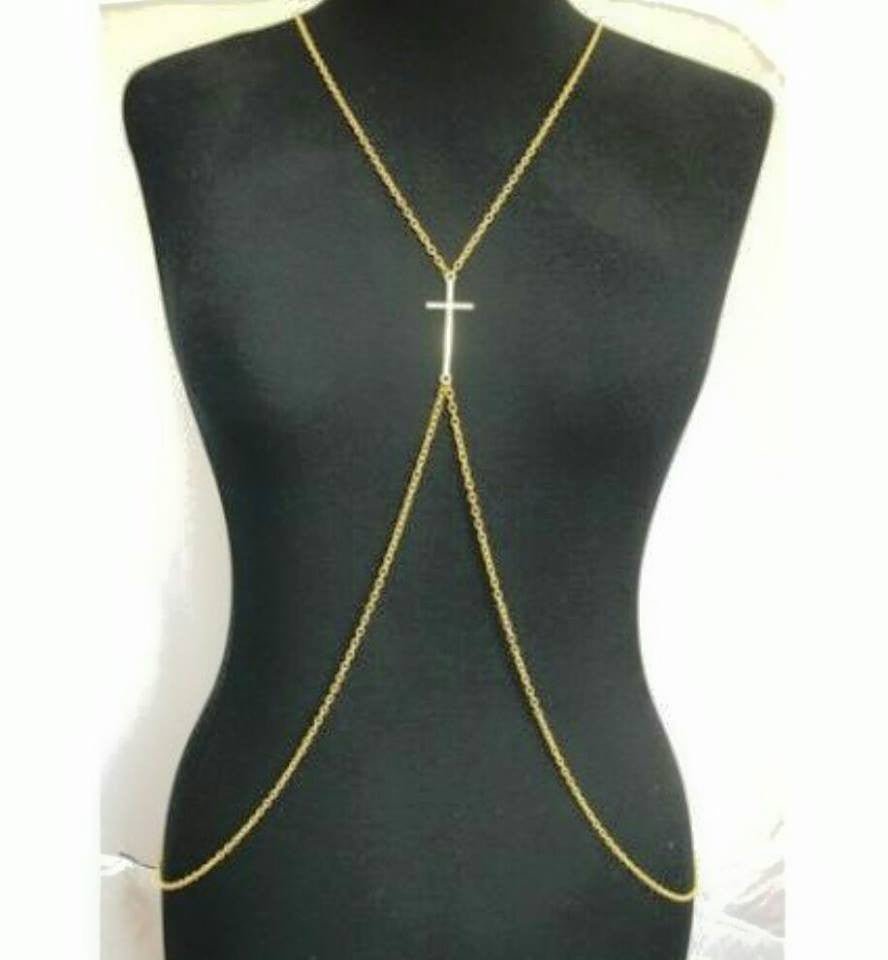 fashion body jewelry cross